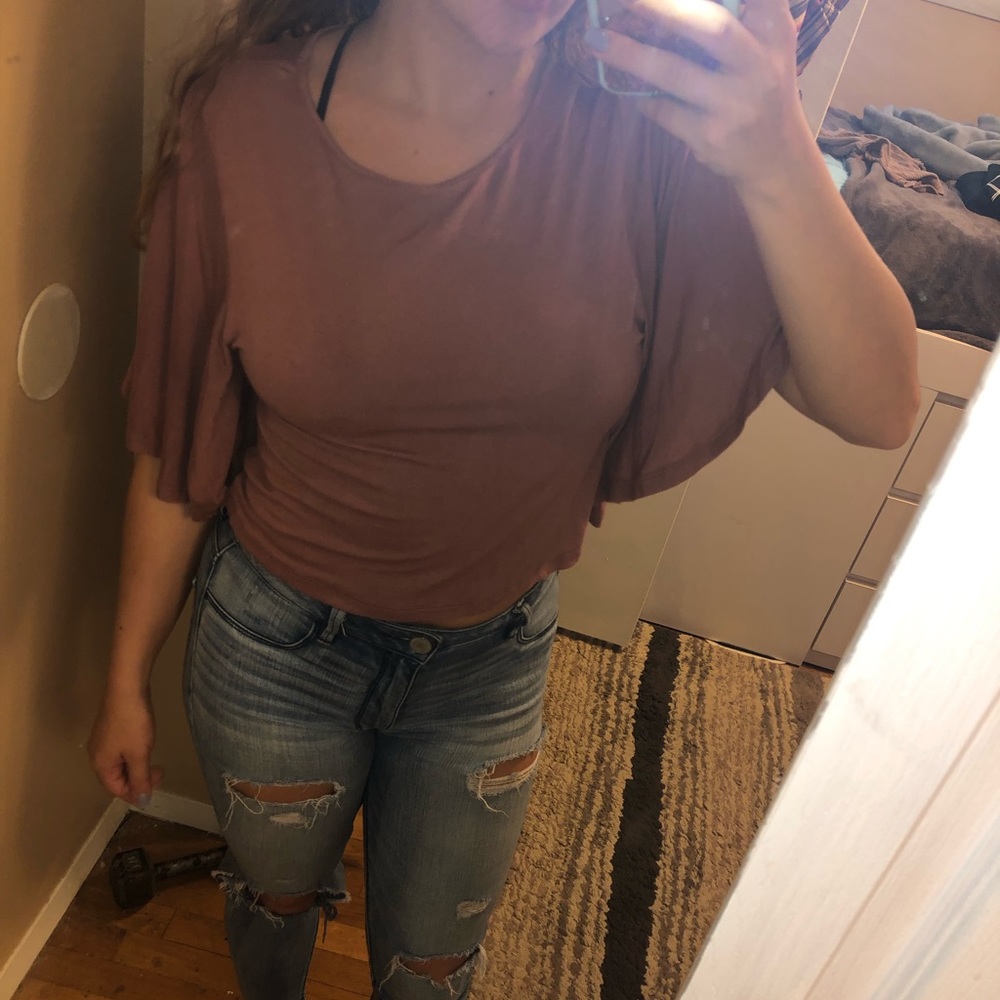 Pink forever 21 top